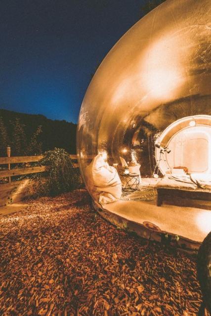 Living Timeless- Bubble Tent Elzach Inklusive Hot Tube Badefass- Schlafen Unterm Sternenhimmel Esterno foto
