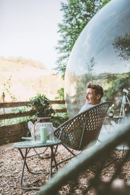 Living Timeless- Bubble Tent Elzach Inklusive Hot Tube Badefass- Schlafen Unterm Sternenhimmel Esterno foto
