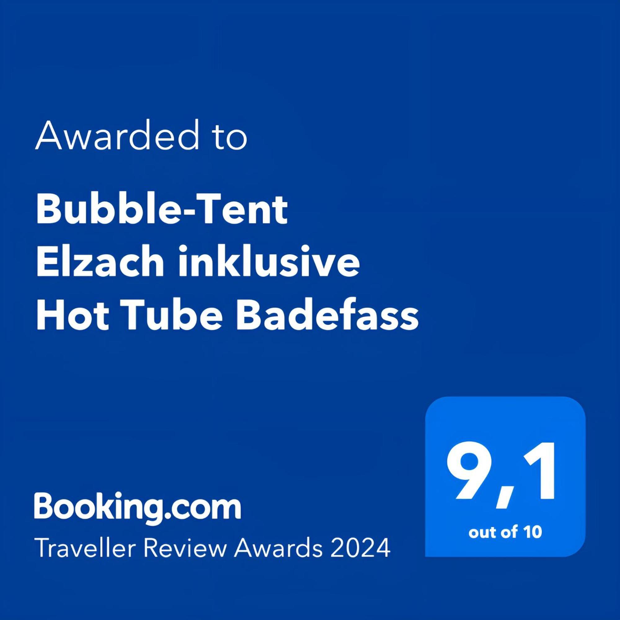 Living Timeless- Bubble Tent Elzach Inklusive Hot Tube Badefass- Schlafen Unterm Sternenhimmel Esterno foto